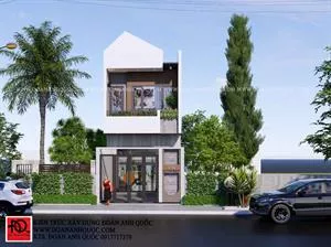 Thiết kế thi công trọn gói nhà phố hiện đại 5x15m tại Phan Thiết, Bình Thuận
